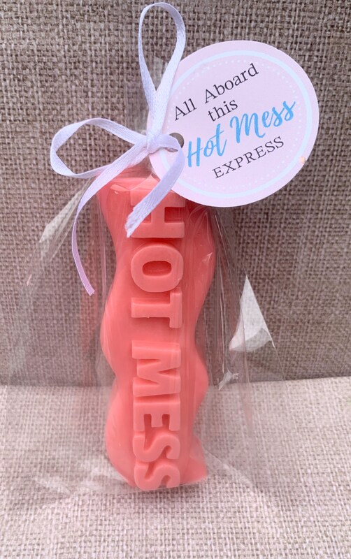 Hot Mess Themed Bar of  Soap | Novelty Gift | Free Shipping | Ships Next Day
